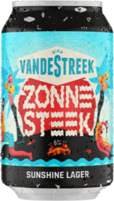 vandeStreek Zonnesteek blikje van 33cl